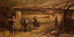 Jean-Baptiste-Camille Corot - The Destruction of Sodom