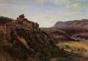 Jean-Baptiste-Camille Corot - Papigno - Buildings Overlooking the Valley