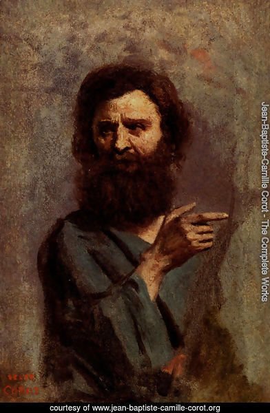 Head Of Bearded Man (A Study For The Baptism Of Christ)