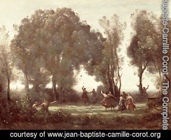 Jean-Baptiste-Camille Corot - La Danse des Nymphes