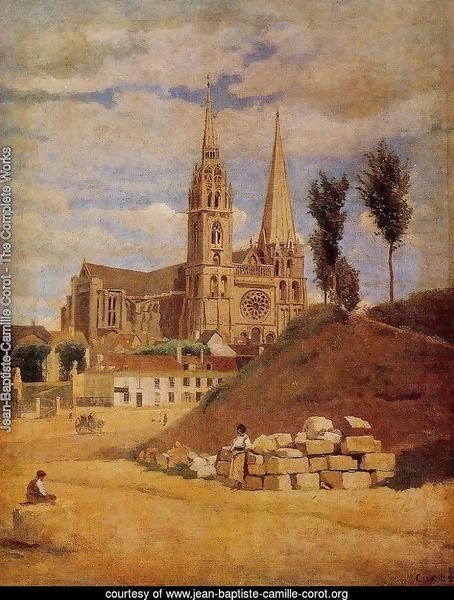 Chartres Cathedral, 1830