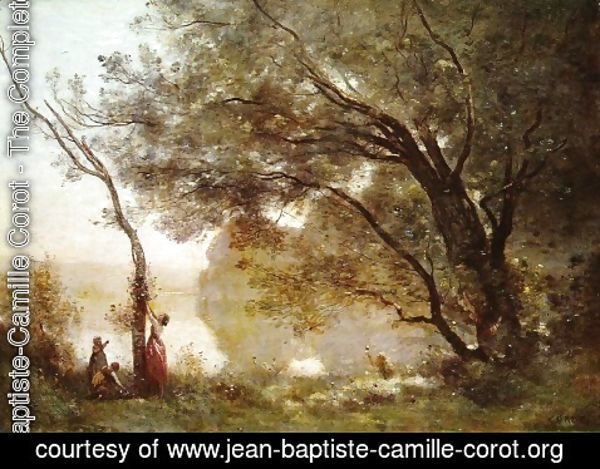 Jean-Baptiste-Camille Corot - Recollections of Mortefontaine, 1864