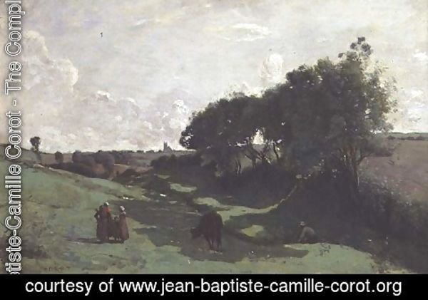 Jean-Baptiste-Camille Corot - The Little Valley