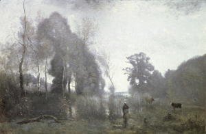 The pond at Ville d'Avray, 1868