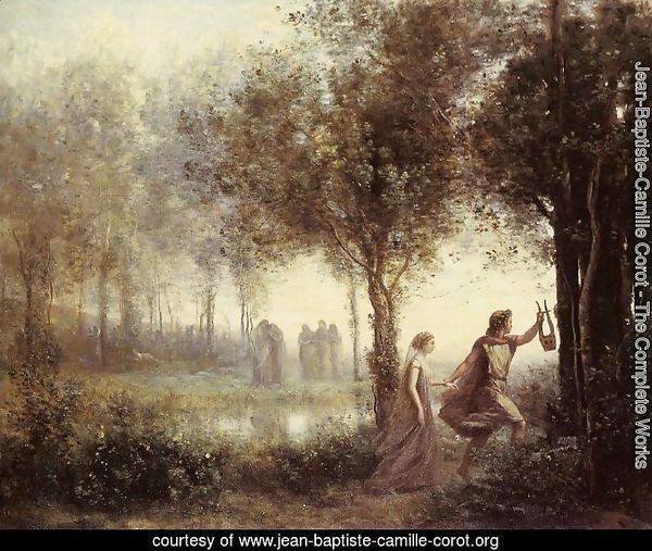 Orpheus Leading Eurydice from the Underworld, 1861