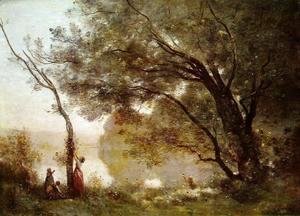 Jean-Baptiste-Camille Corot - Souvenir of Montefontaine, 1864
