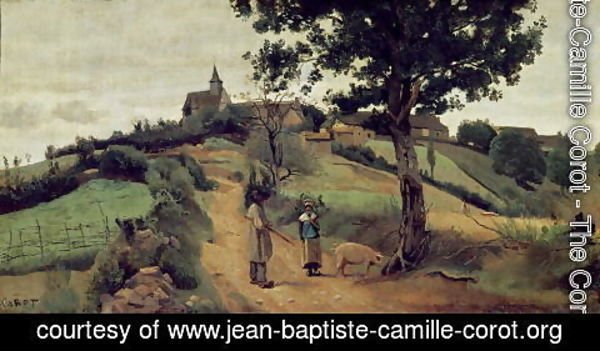 Jean-Baptiste-Camille Corot - Saint-Andre-en-Morvan, 1842