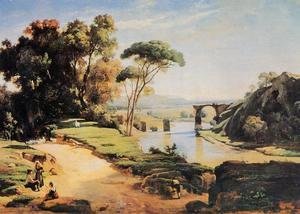 Jean-Baptiste-Camille Corot - The Pont de Narni