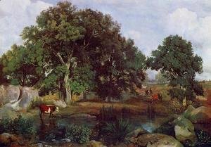 Jean-Baptiste-Camille Corot - Forest of Fontainebleau