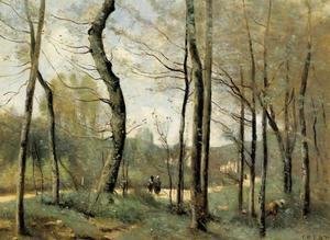 Jean-Baptiste-Camille Corot - First Leaves, near Nantes