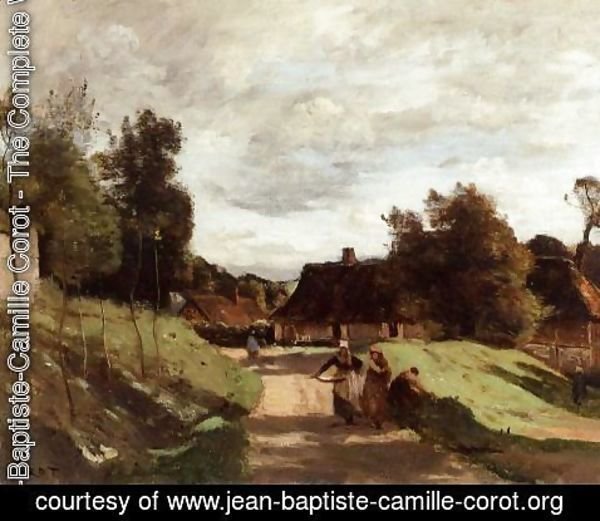 Jean-Baptiste-Camille Corot - Near the Mill, Chierry, Aisne