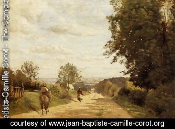 Jean-Baptiste-Camille Corot - The Sevres Road