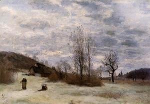 Jean-Baptiste-Camille Corot - Plains near Beauvais