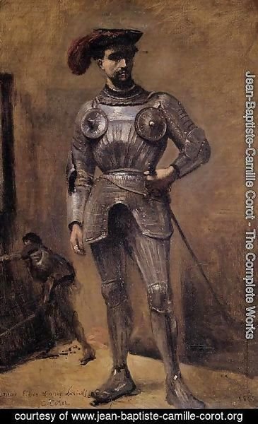 Jean-Baptiste-Camille Corot - The Knight