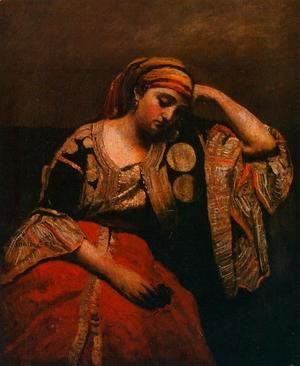 Jean-Baptiste-Camille Corot - Italian Woman