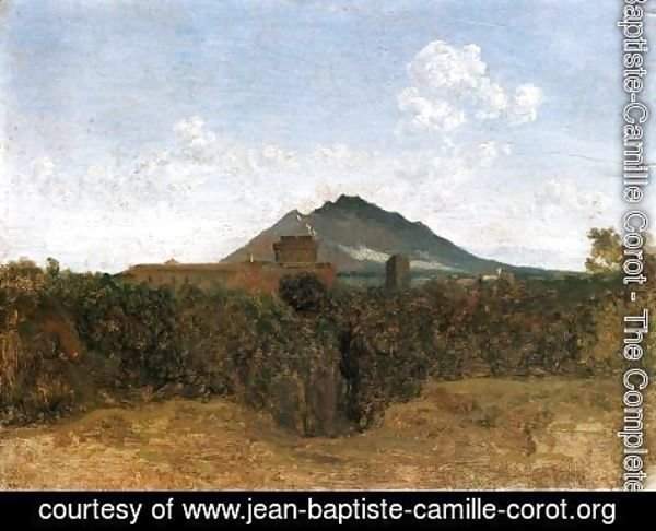 Jean-Baptiste-Camille Corot - Civita Castellana and Mount Soracte