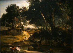 Jean-Baptiste-Camille Corot - Forest of Fontainebleau 2