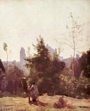 Jean-Baptiste-Camille Corot - Erinnerung an Pierrefonds