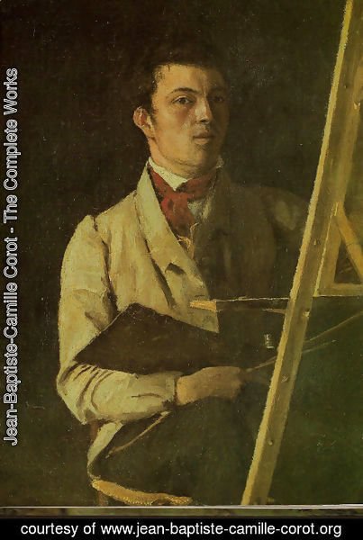 Jean-Baptiste-Camille Corot - Self-portrait at 29