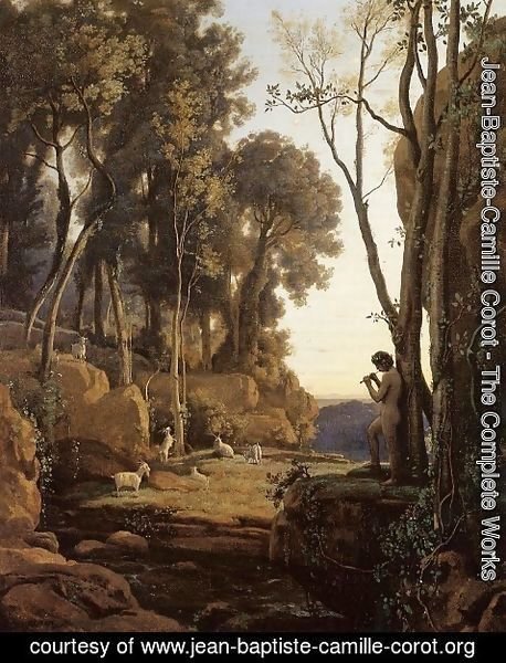 Jean-Baptiste-Camille Corot - The Little Shepherd