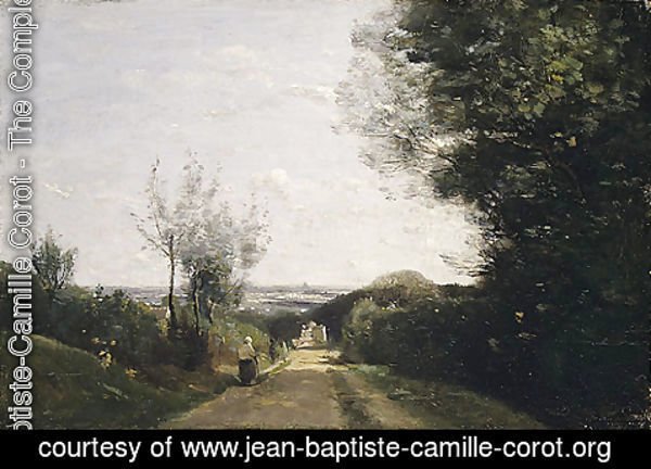 Jean-Baptiste-Camille Corot - The Environs of Paris 1860s