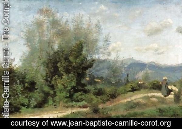 Jean-Baptiste-Camille Corot - Les environs de Geneve