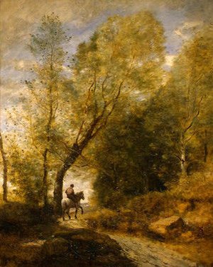 Jean-Baptiste-Camille Corot - The Forest of Coubron