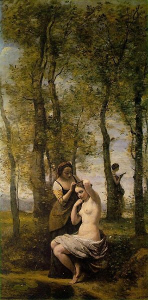 Le Toilette (or Landscape with Figures)