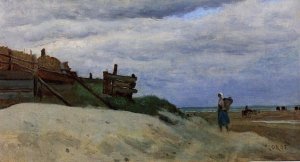 The Beach at Dunkirk, 1857