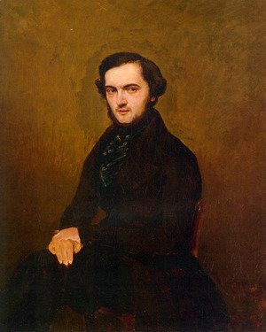 Jean-Baptiste-Camille Corot - Portrait of a Gentleman