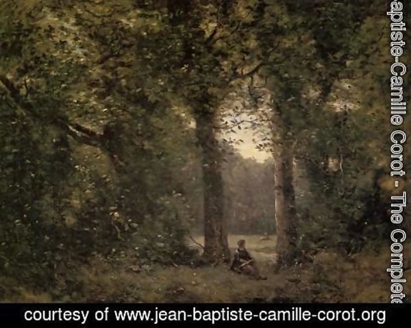 Jean-Baptiste-Camille Corot - Souvenir of Ville d'Avray