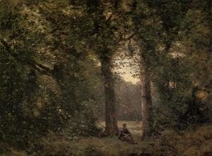 Jean-Baptiste-Camille Corot - Souvenir of Ville d'Avray