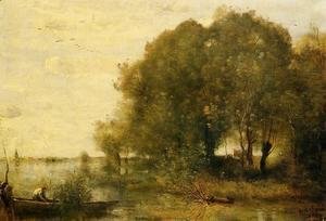Jean-Baptiste-Camille Corot - Wooded Peninsula