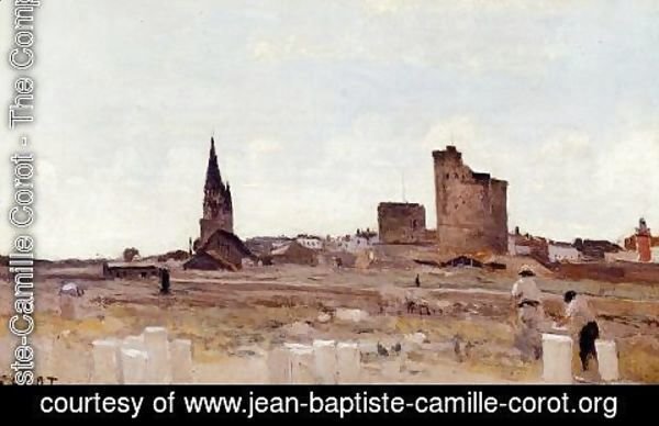 Jean-Baptiste-Camille Corot - La Rochelle - Quarry near the Port Entrance