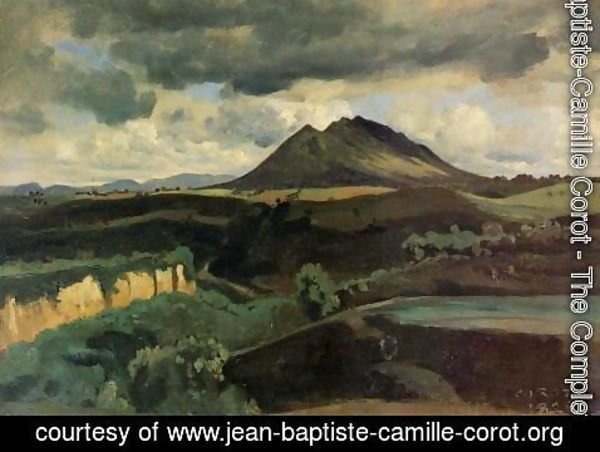 Jean-Baptiste-Camille Corot - La Monta Soracte
