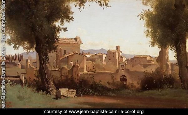 Rome - View from the Farnese Gardens, Morning