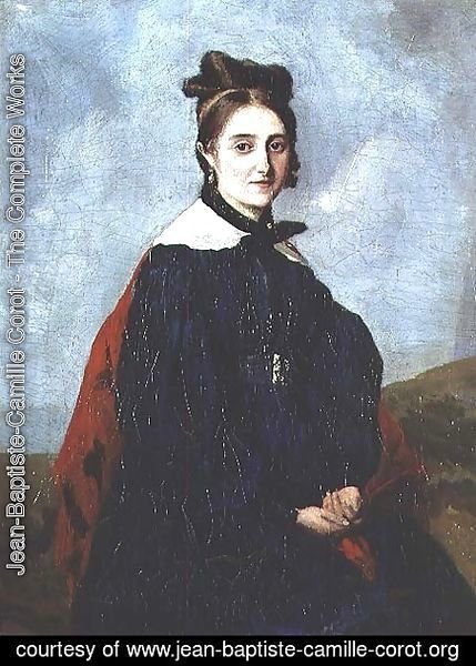 Jean-Baptiste-Camille Corot - Alexina Ledoux, c.1840