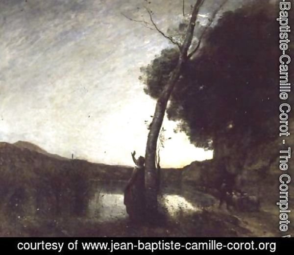 Jean-Baptiste-Camille Corot - The Shepherd's Star, 1864