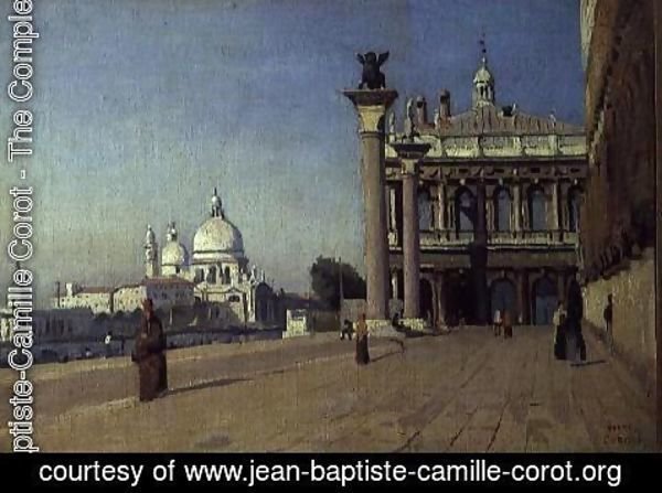 Jean-Baptiste-Camille Corot - Morning in Venice