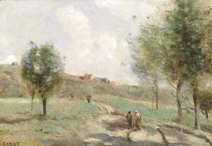 Jean-Baptiste-Camille Corot - Coubro: Ascending Path