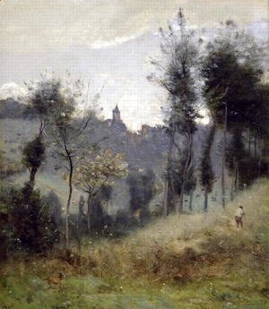 Jean-Baptiste-Camille Corot - Canteleu near Rouen