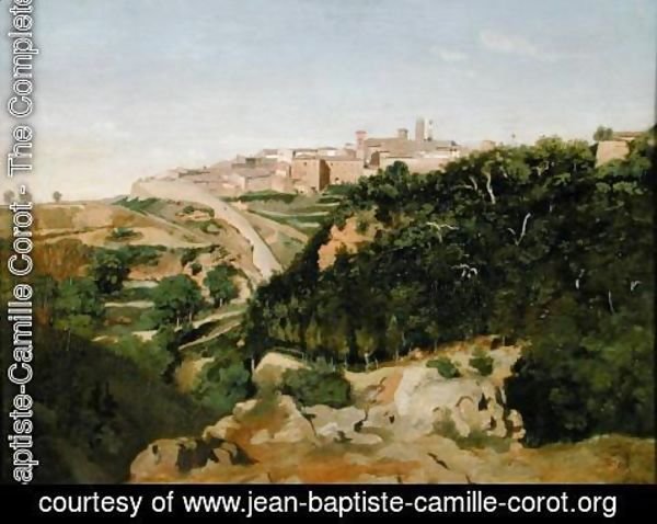 Jean-Baptiste-Camille Corot - Volterra, 1834