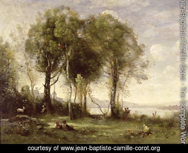 The Goatherds of Castel Gandolfo, 1866