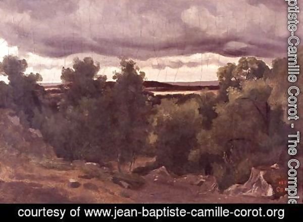 Jean-Baptiste-Camille Corot - Au Petit Chaville