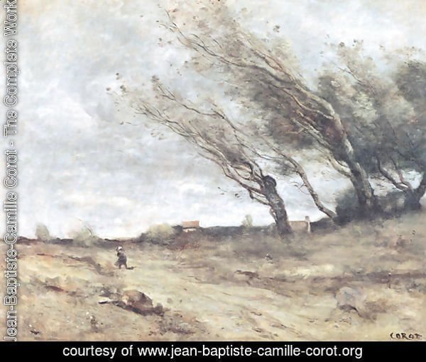 The Gust of Wind, c.1865-70