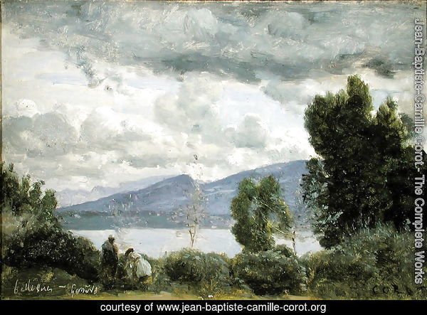 View of Chalet de Chenes, Bellvue, Geneva, 1857