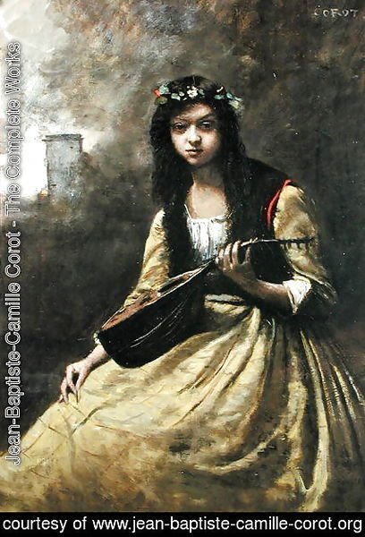 Jean-Baptiste-Camille Corot - La Zingara, c.1865