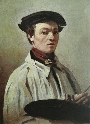 Jean-Baptiste-Camille Corot - Self Portrait, c.1840