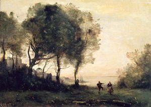 Jean-Baptiste-Camille Corot - Souvenir of Italy