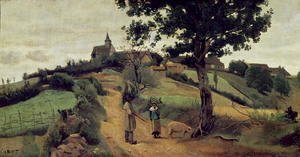 Jean-Baptiste-Camille Corot - Saint-Andre-en-Morvan, 1842